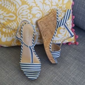 Charles by Charles David platform Wedge sandles